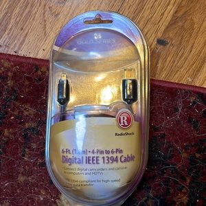 Radio Shack 4 pin to 6 pin cable 6 ft